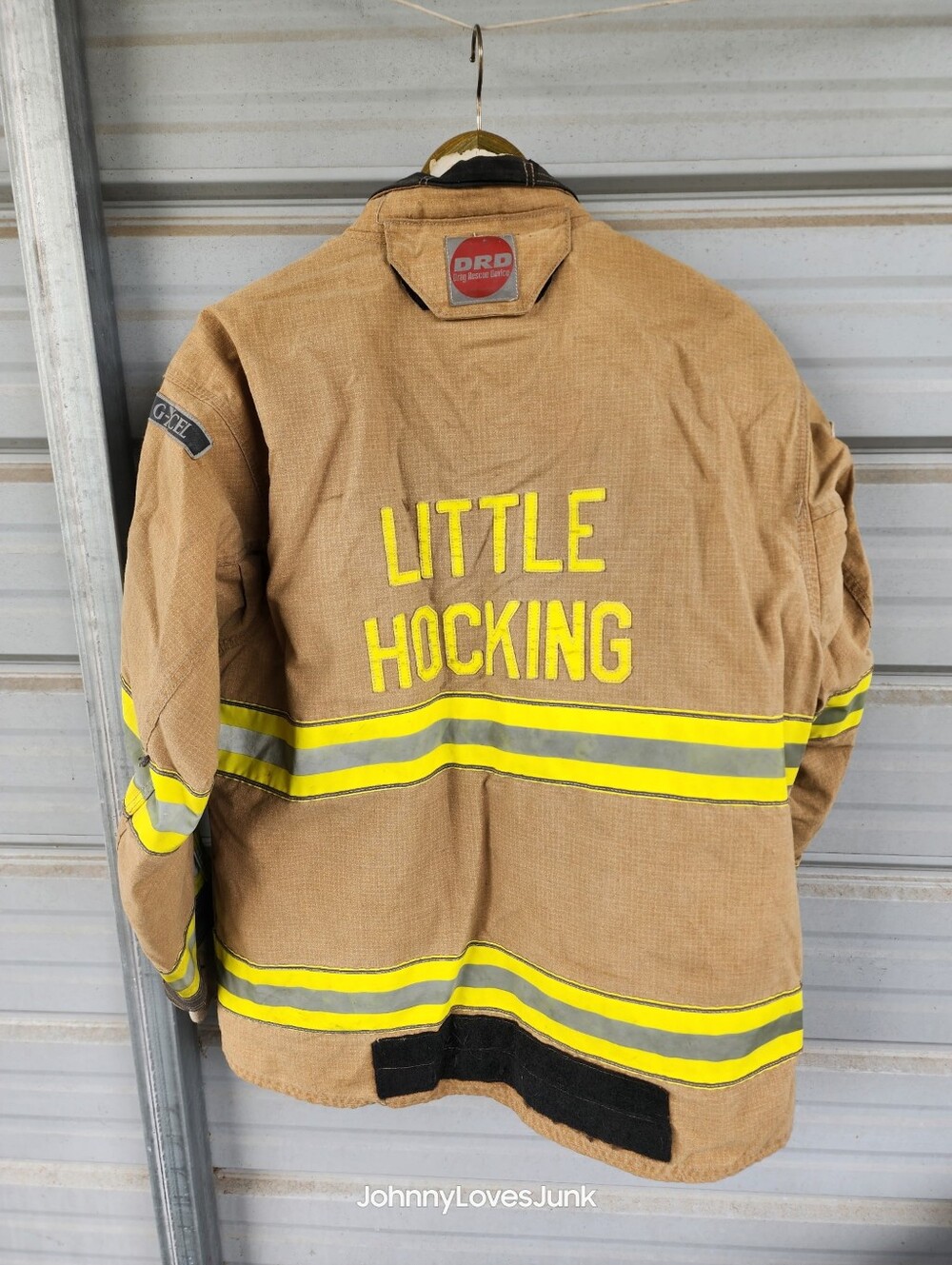 Globe Fire Fighter Turnout Jacket Gear Sz 46 Length 33 Used Little Hocking Ohio